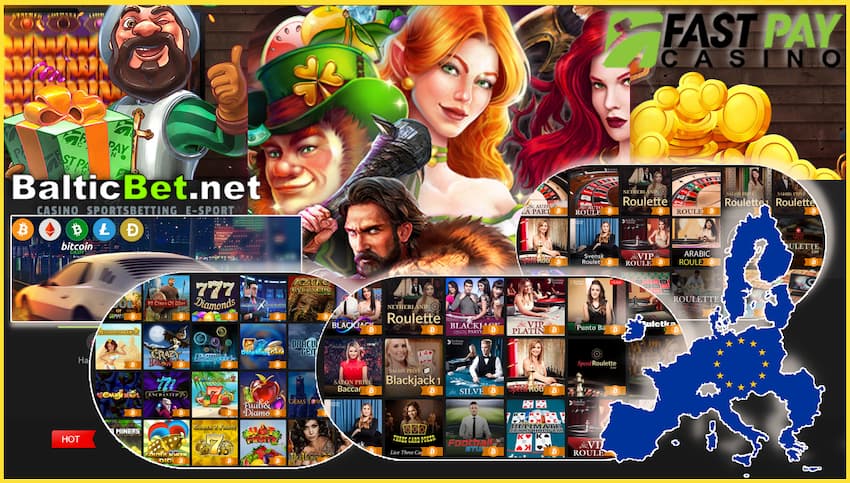 Fastpay Casino - Одно из популярных новых игорных заведений современности Европейского Союза (EU) на фото