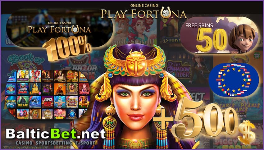 Playfortuna - весомая ниша в мире онлайн-гемблинга игроков Европы