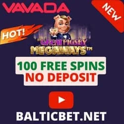 Vavada Casino-ը նոր խաղացողներին տալիս է 100 անվճար պտույտ առանց բոնուսային կոդի բնիկում The Great Pigsby մատակարարից Relax Gaming! նկարի վրա։